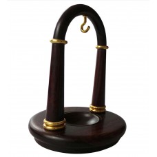 Wooden Arch Pocket Watch Display Stand